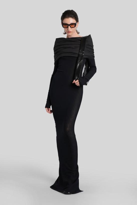 25FW 엔타이어 스튜디오 롱 원피스 425863 ESW W25 6022 Black - ENTIRE STUDIOS