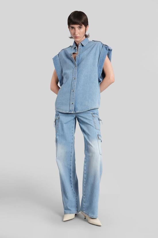 25FW 이로 데님 팬츠 424238 WP23UROS BLUE - IRO