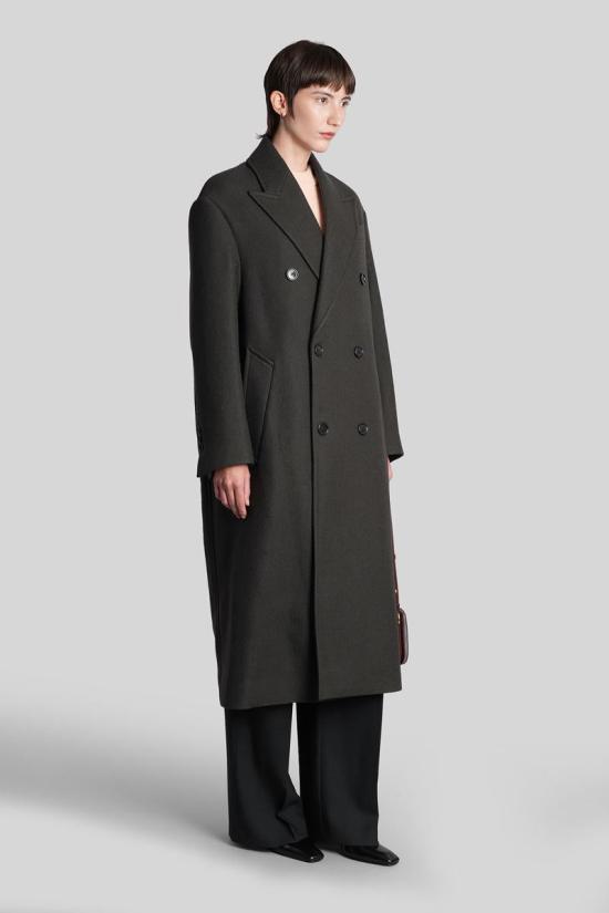 25FW 아미 코트 427926 FCO458 WV0078 GREY - AMI