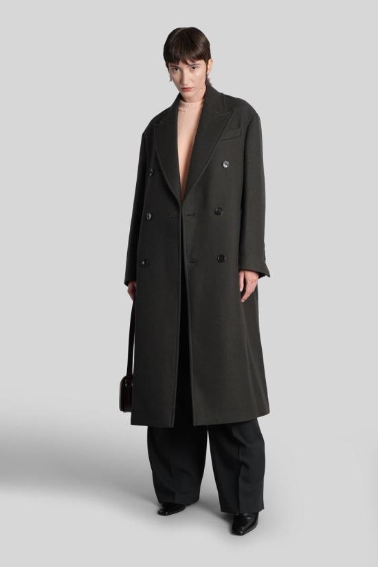 25FW 아미 코트 427926 FCO458 WV0078 GREY - AMI