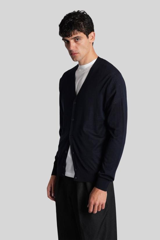 25FW 발렌타인 가디건 427703 B2K001 16W02 BLUE - BALLANTYNE