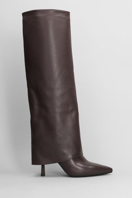 25FW 지젤 모아레 부츠 424090 EMILY Brown