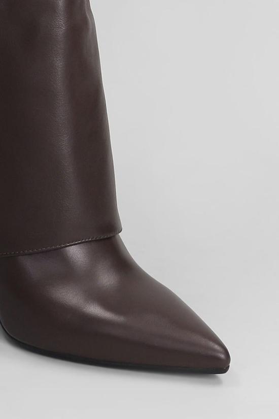 25FW 지젤 모아레 부츠 424090 EMILY Brown - GISEL MOIRE