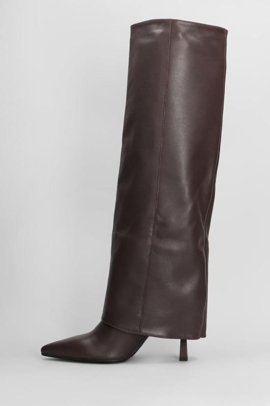 25FW 지젤 모아레 부츠 424090 EMILY Brown - GISEL MOIRE