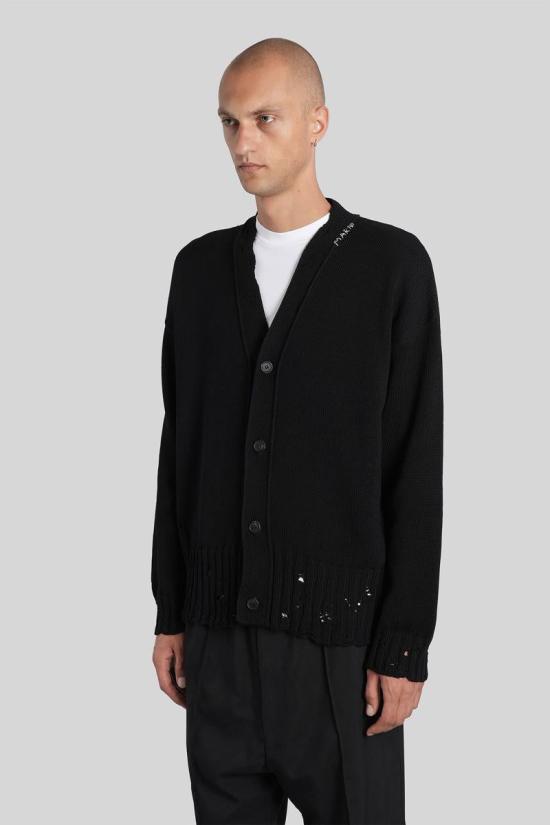 25FW 마르니 스웨터 426179 CDMG0136A0UFC652 Black - MARNI