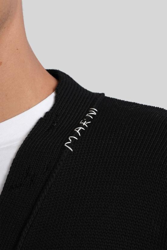 25FW 마르니 스웨터 426179 CDMG0136A0UFC652 Black - MARNI