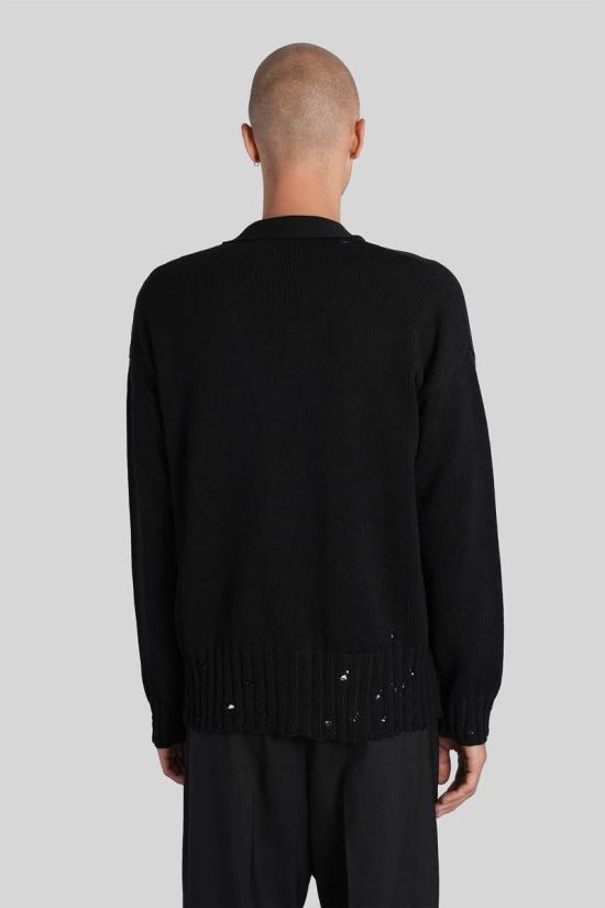 25FW 마르니 스웨터 426179 CDMG0136A0UFC652 Black - MARNI