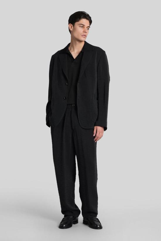 25FW 조르지오 아르마니 자켓 424659 GM001935TE16001 Black - GIORGIO ARMANI