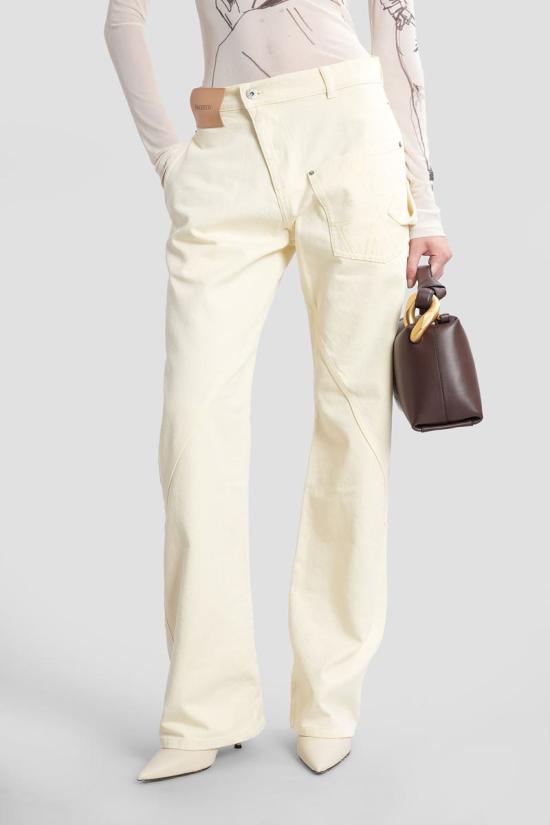 25FW JW앤더슨 데님 팬츠 423312 TR0384PG1775 YELLOW