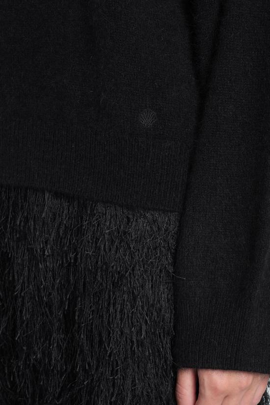 25FW 루루 스튜디오 스웨터 425595 TRISTAN Black - LOULOU STUDIO