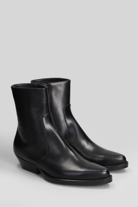 25FW 안나에프 뮬/슬리퍼 428859 9677 Black - ANNA F.