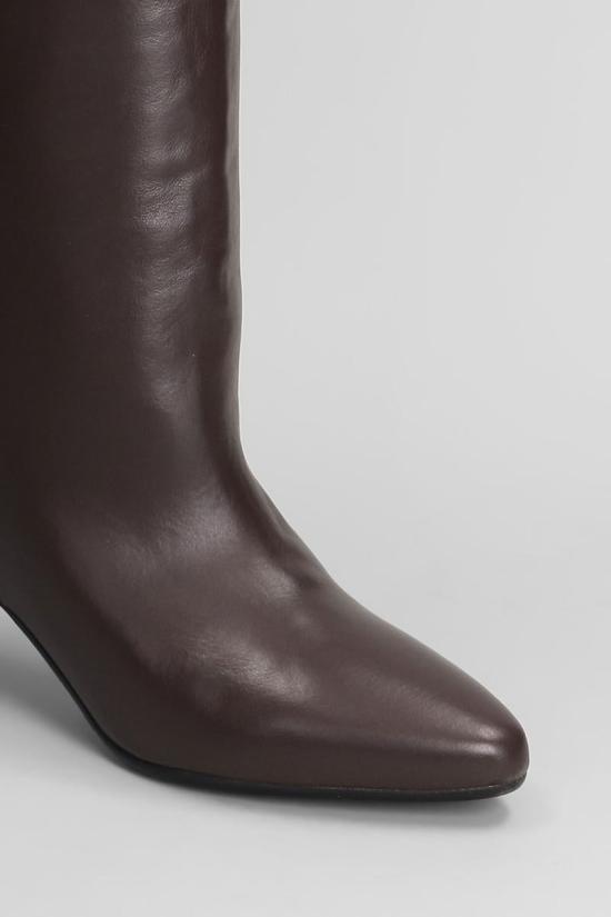 25FW 지젤 모아레 부츠 423463 GITANA Brown - GISEL MOIRE