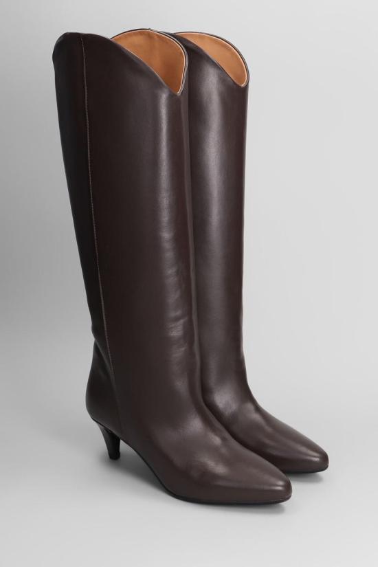 25FW 지젤 모아레 부츠 423463 GITANA Brown - GISEL MOIRE