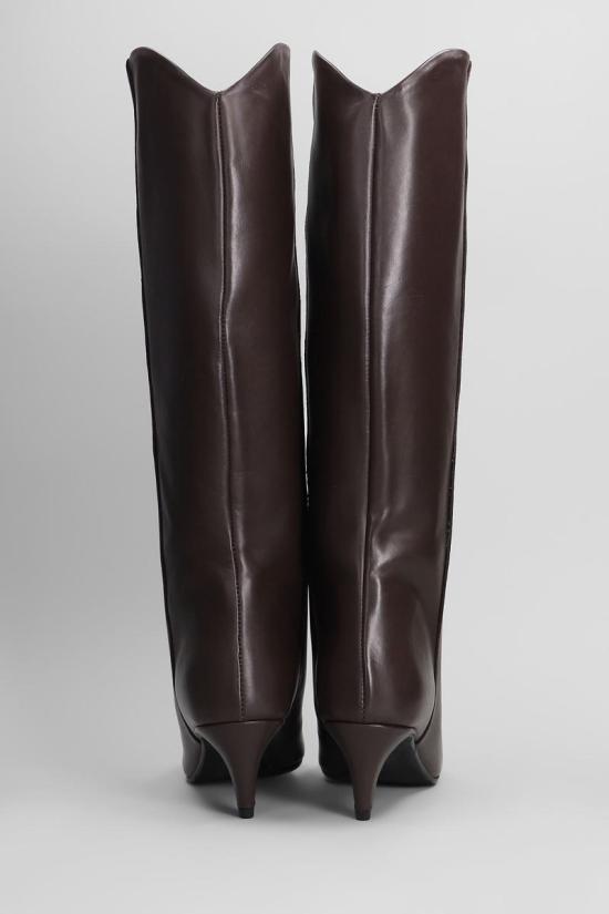 25FW 지젤 모아레 부츠 423463 GITANA Brown - GISEL MOIRE