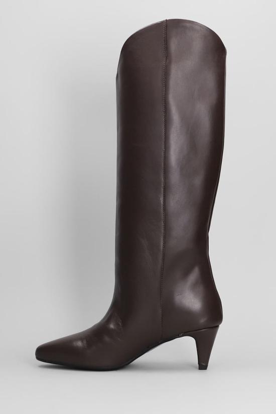 25FW 지젤 모아레 부츠 423463 GITANA Brown - GISEL MOIRE