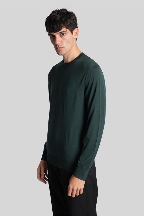 25FW 에르메네질도제냐 스웨터 429158 UGM00A2 110 GREEN - ERMENEGILDO ZEGNA