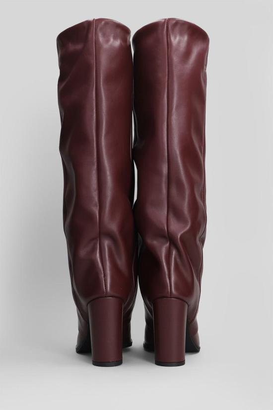 25FW 지젤 모아레 부츠 424092 DIXI Red - GISEL MOIRE