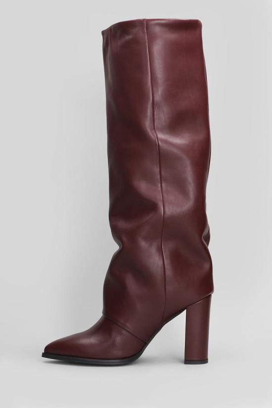 25FW 지젤 모아레 부츠 424092 DIXI Red - GISEL MOIRE