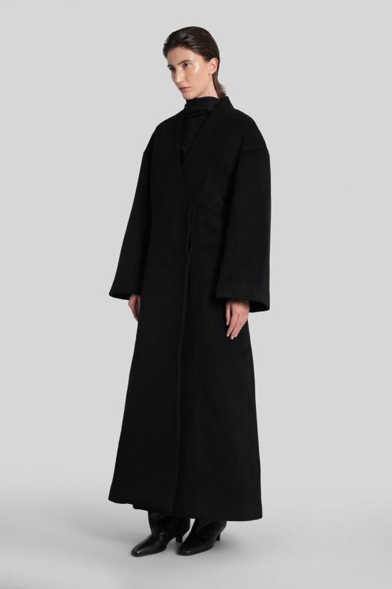 25FW 엔타이어 스튜디오 코트 425867 ESW W25 1032 Black - ENTIRE STUDIOS