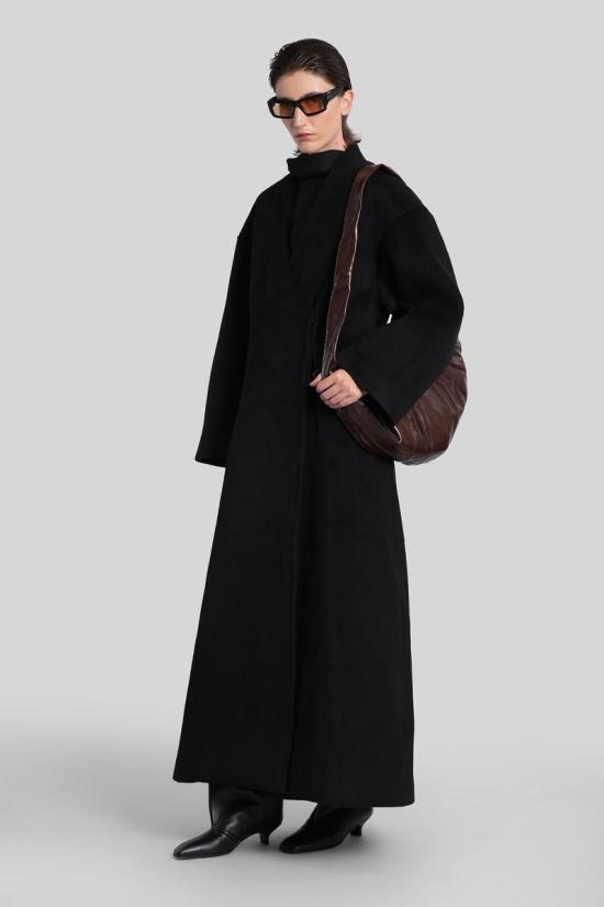 25FW 엔타이어 스튜디오 코트 425867 ESW W25 1032 Black - ENTIRE STUDIOS