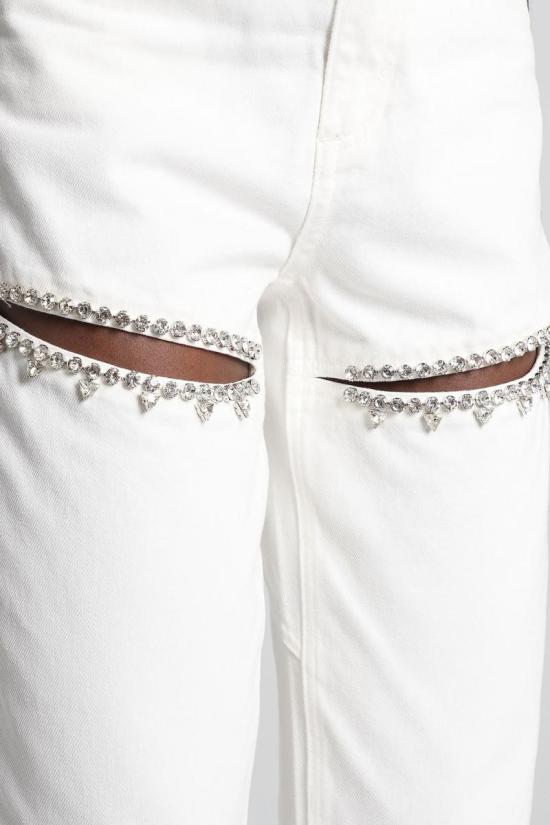 25FW 아레아 데님 팬츠 424169 0000P01333 WHITE - AREA