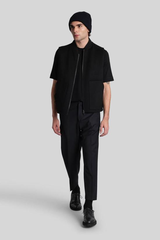 25FW 알파스튜디오 반팔 티셔츠 429344 FE 6853C Black - ALPHA STUDIO