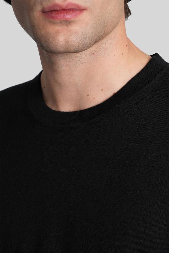 25FW 알파스튜디오 반팔 티셔츠 429344 FE 6853C Black - ALPHA STUDIO