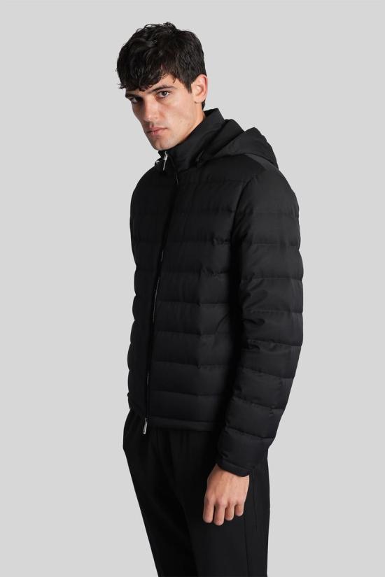 25FW 에르메네질도제냐 숏패딩 429154 UGTC5A2 G211 Black - ERMENEGILDO ZEGNA