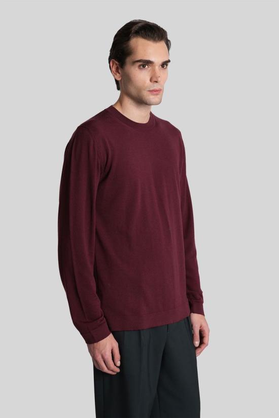 25FW 알파스튜디오 스웨터 429343 FE 6320C Red - ALPHA STUDIO