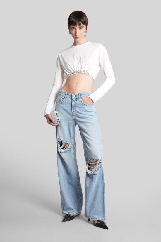 25FW 아레아 데님 팬츠 425048 PF25AWPA0070DE02 BLUE - AREA