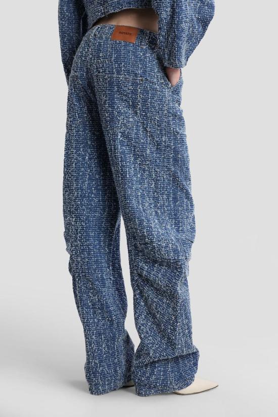 25FW 로테이트 바이 크리스텐슨 데님 팬츠 423680 114200 BLUE - ROTATE BY BIRGERCHRISTENSEN