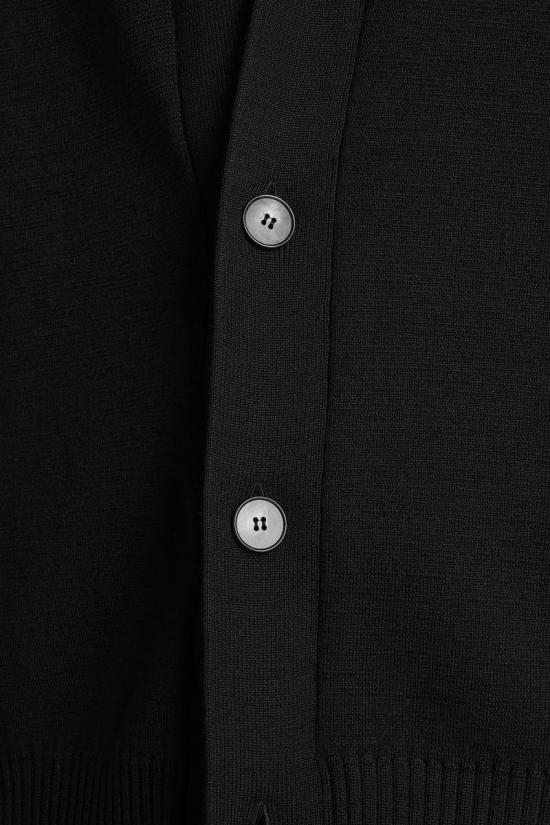 25FW 알파스튜디오 가디건 429554 AU 3061E Black - ALPHA STUDIO