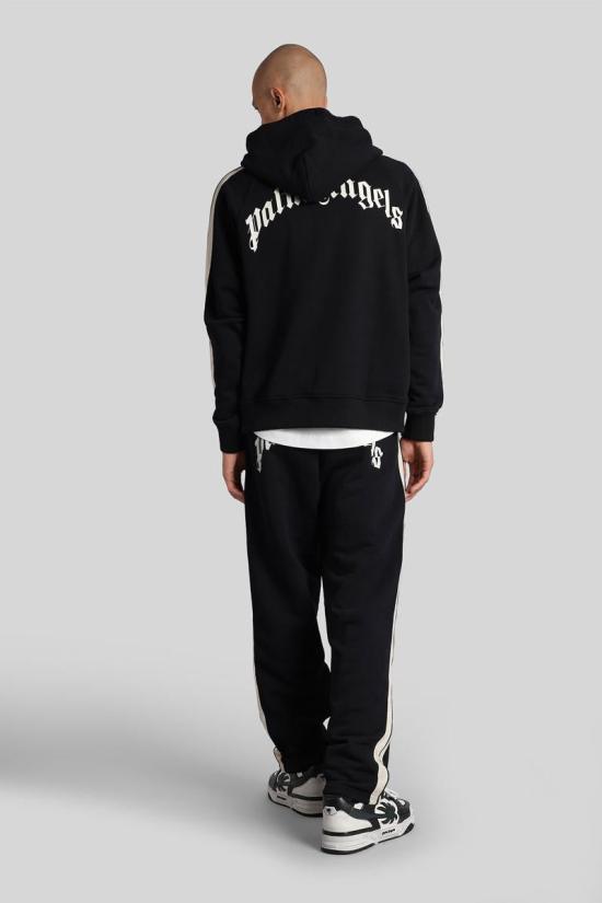 25FW 팜앤젤스 스웨터 428142 PMBB17HF25FLE001 Black - PALM ANGELS