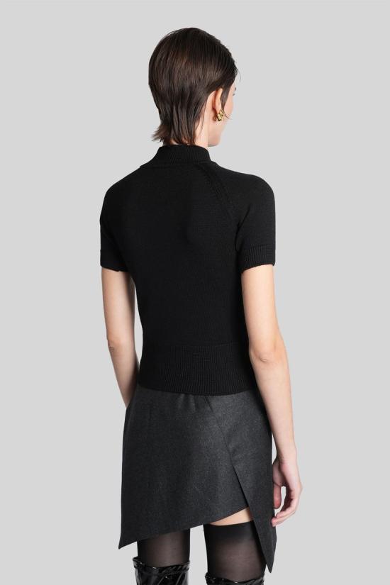 25FW 비비안웨스트우드 반팔 티셔츠 429222 18030034 Y002M Black - VIVIENNE WESTWOOD