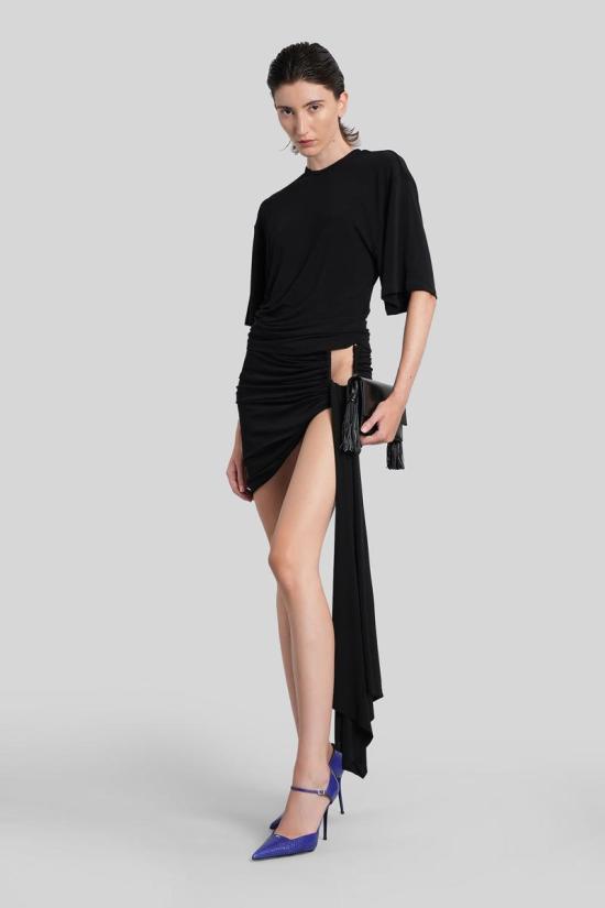 25FW 크리스토퍼에스버 숏 스커트 425672 23024340 Black - CHRISTOPHER ESBER