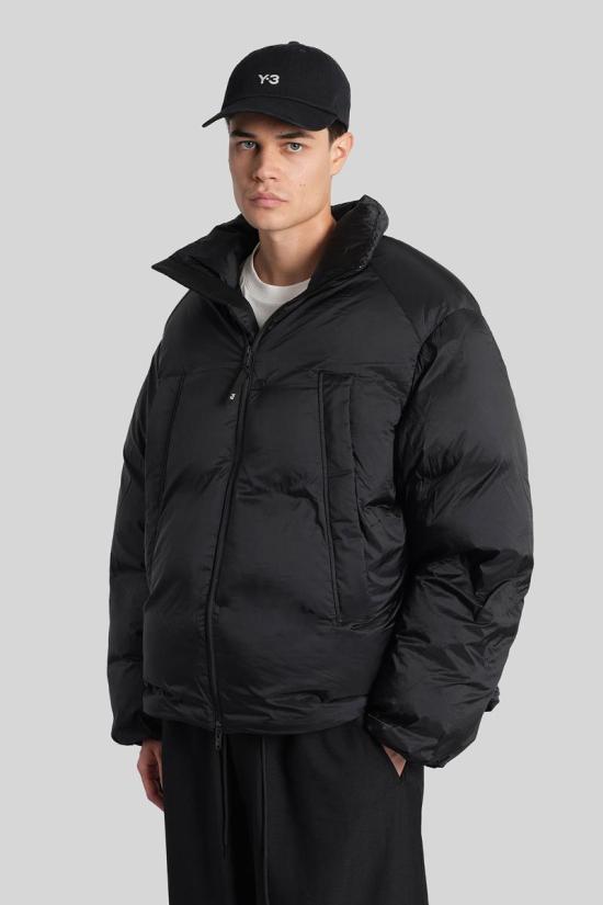 25FW 아디다스 Y3 숏패딩 424308 JX7282 Black - ADIDAS Y3