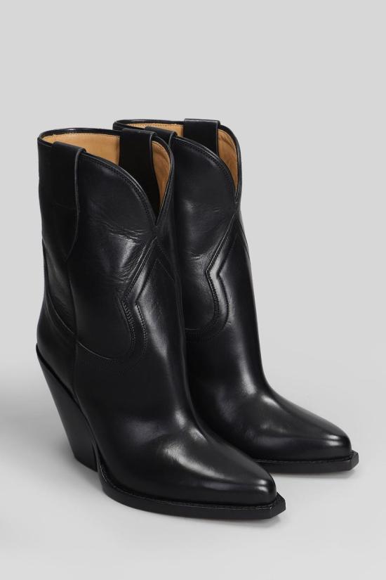 25FW 이자벨마랑 뮬/슬리퍼 424742 BO0004FA A1A04S Black - ISABEL MARANT