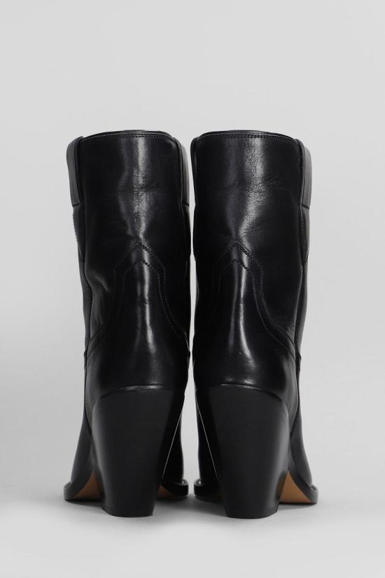 25FW 이자벨마랑 뮬/슬리퍼 424742 BO0004FA A1A04S Black - ISABEL MARANT