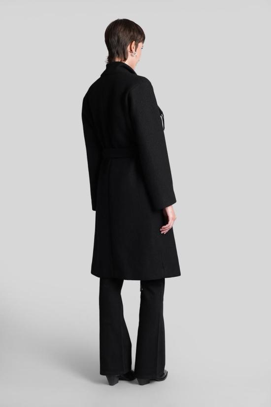 25FW 이로 코트 427491 WM137NICKY Black - IRO