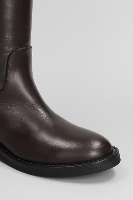 25FW 비아로마 부츠 423824 3612 Brown - VIA ROMA