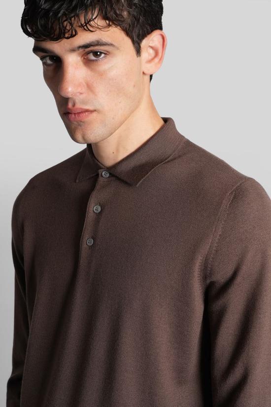 25FW 딸리아토레 긴팔 셔츠 425221 GSI25 0125I061 BROWN - TAGLIATORE