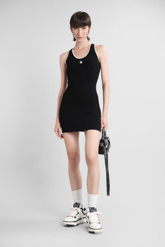 25FW 아미리 숏 원피스 423506 AWKNRS1008 Black