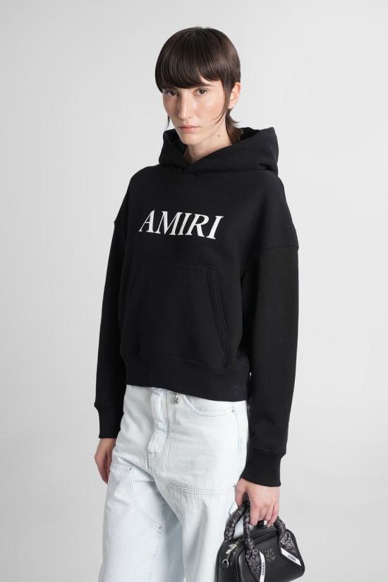 25FW 아미리 후드 티셔츠 423504 AWJYHD1019 Black - AMIRI