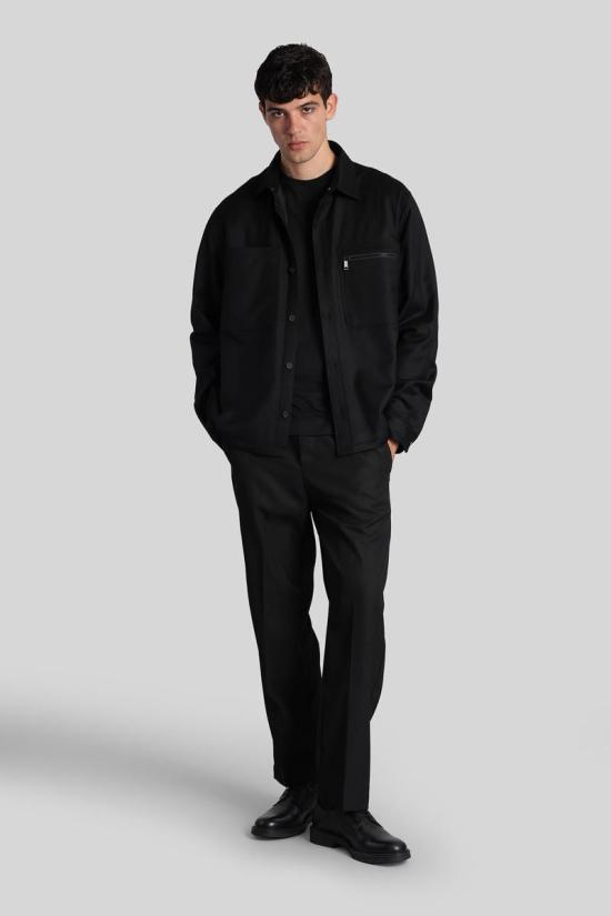 25FW 에르메네질도제냐 반팔 티셔츠 428128 UG360A2 G765NL Black - ERMENEGILDO ZEGNA