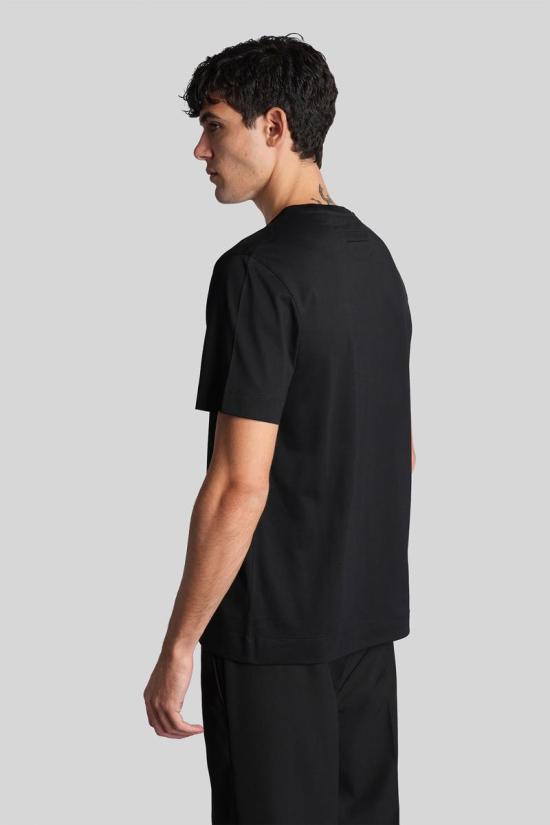 25FW 에르메네질도제냐 반팔 티셔츠 428128 UG360A2 G765NL Black - ERMENEGILDO ZEGNA