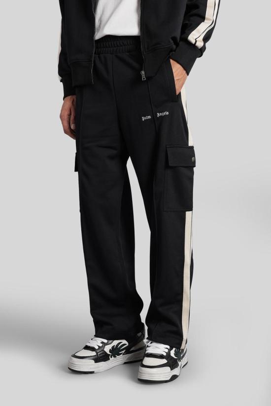 25FW 팜앤젤스 숏팬츠 428352 PMCJ04BF25FAB001 Black - PALM ANGELS