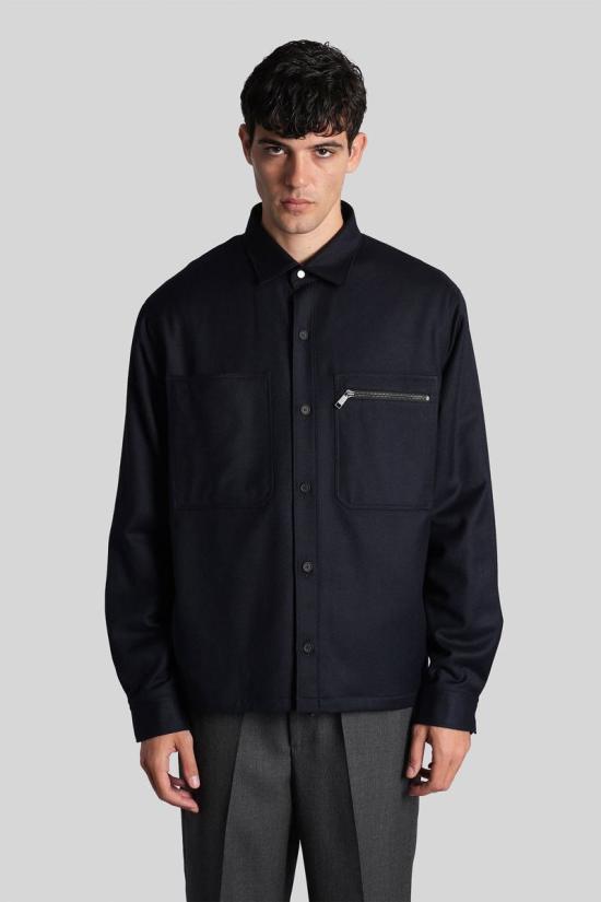 25FW 에르메네질도제냐 봄버 자켓 428121 UGV01A2 SOTM2 BLUE