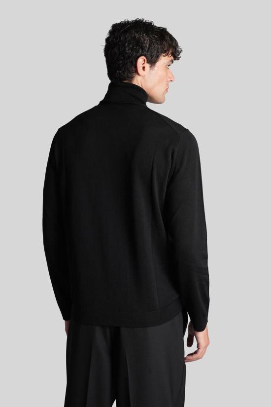 25FW 로베르토 콜리나 터틀넥 427341 253M01003 Black - ROBERTO COLLINA