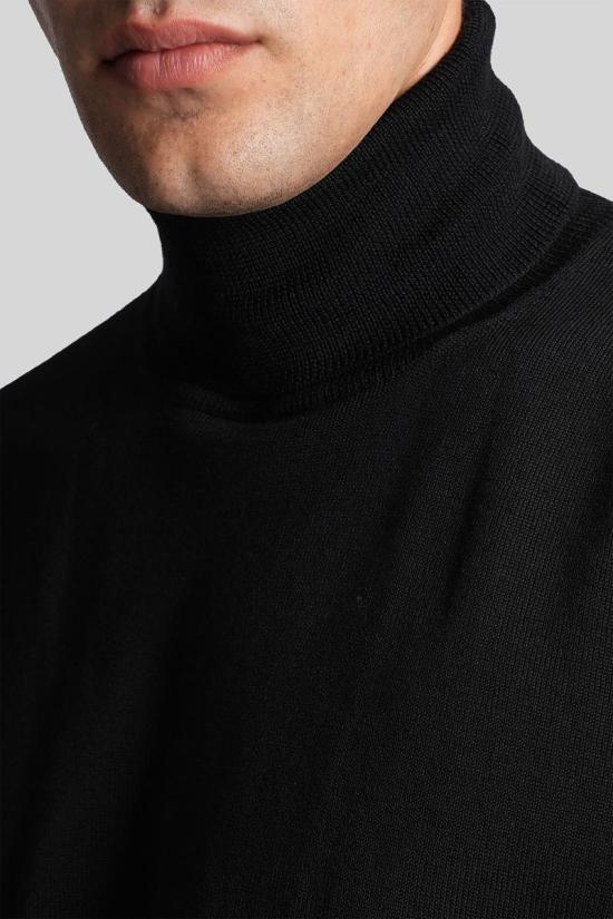 25FW 로베르토 콜리나 터틀넥 427341 253M01003 Black - ROBERTO COLLINA