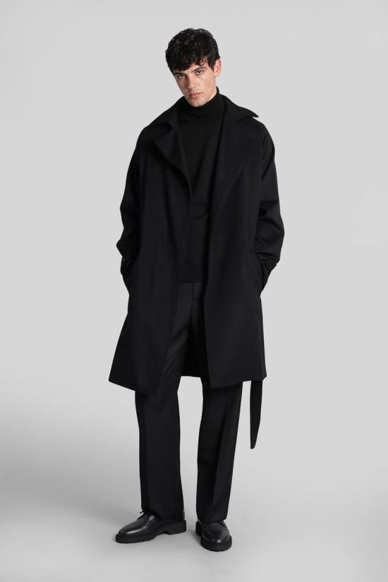 25FW 로베르토 콜리나 터틀넥 427341 253M01003 Black - ROBERTO COLLINA